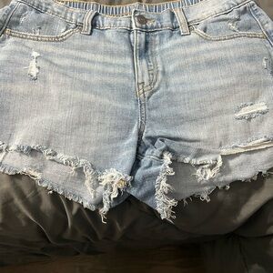 Aerie light denim shorts in excellent condition size snall
